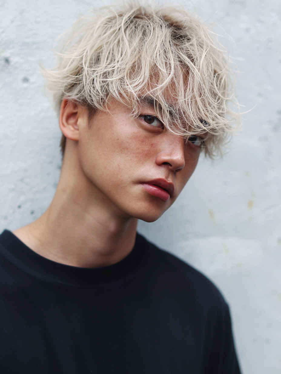 メンズブリーチ 岐阜 ホワイトアッシュ