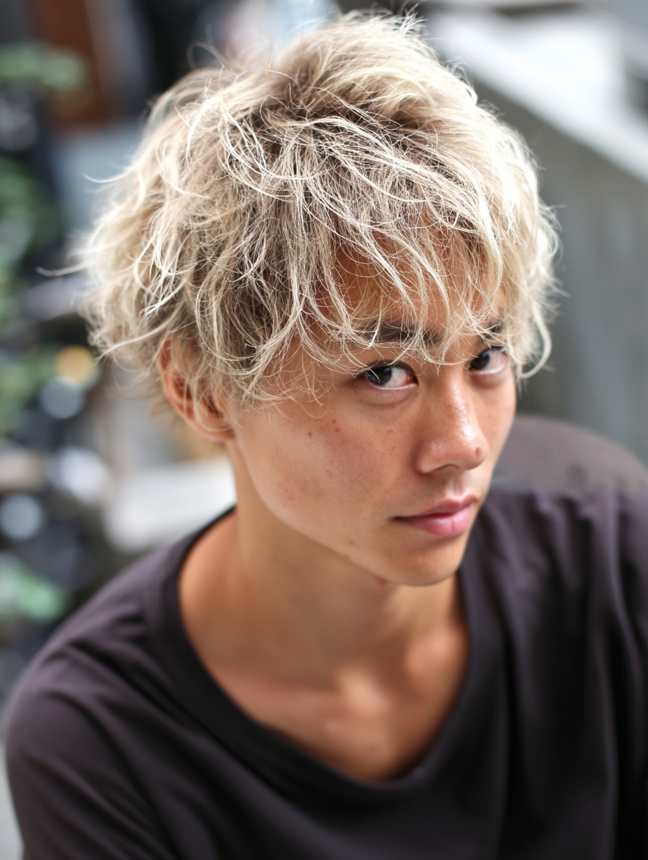 メンズブリーチ 岐阜 ショートブリーチ