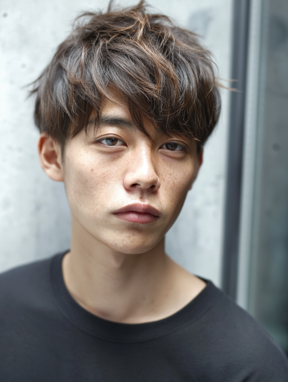 メンズカラー 岐阜 ハイライト