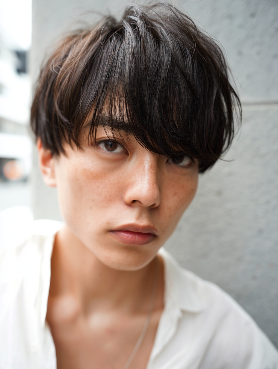 メンズカット 岐阜 ショートマッシュ