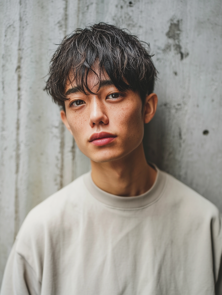 メンズカット 岐阜 ウェットマッシュ