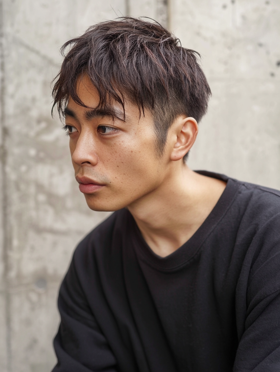 メンズカット 岐阜 ミディアム