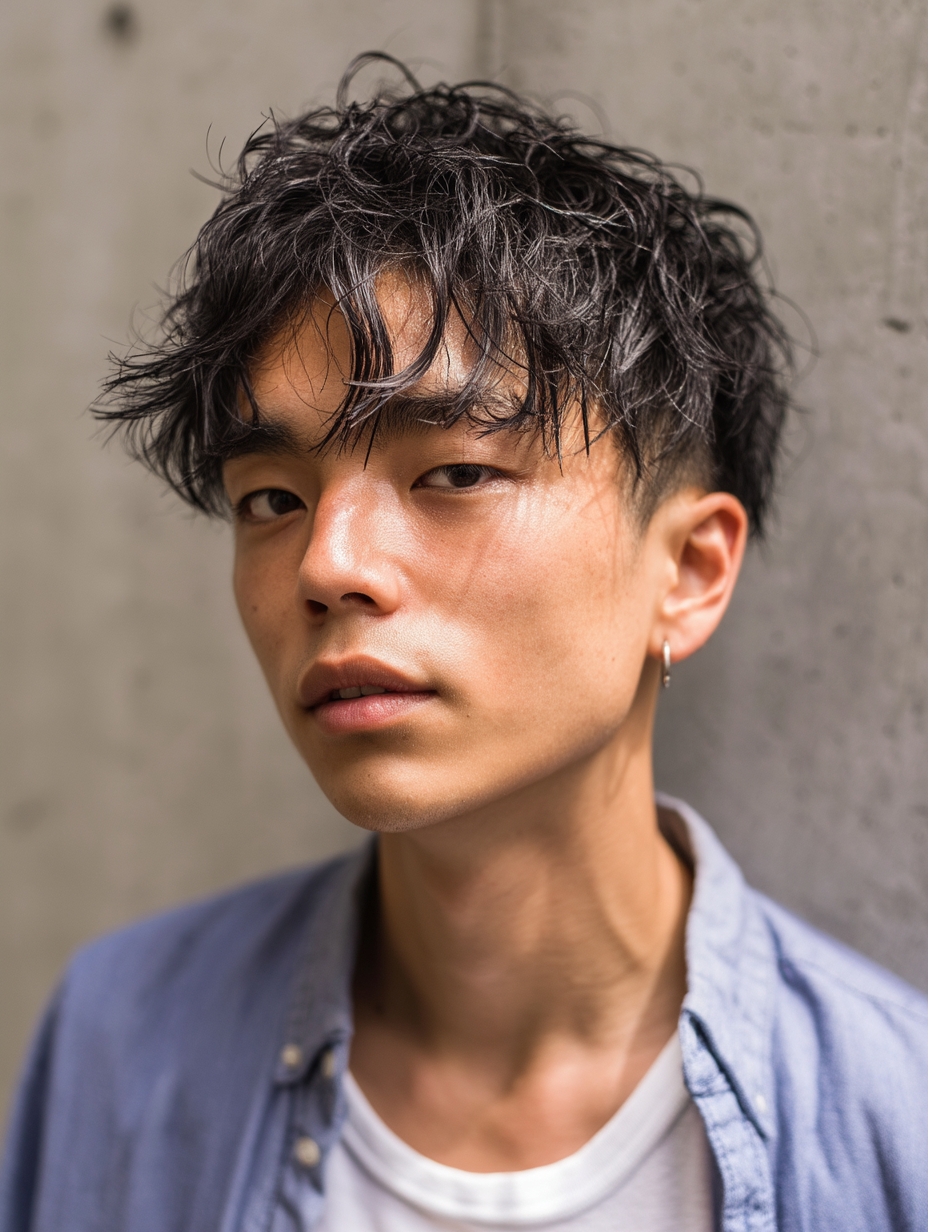 メンズパーマ 岐阜 タイトウェーブ