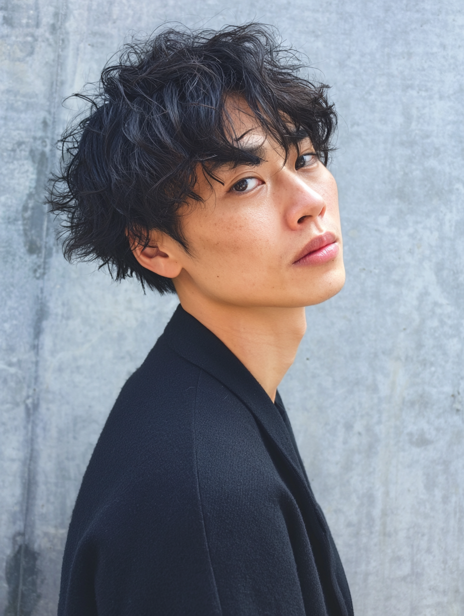 メンズパーマ 岐阜 ボリューム