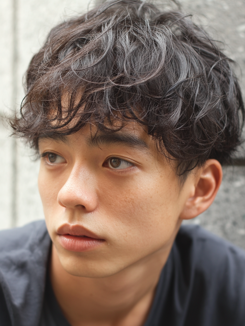 メンズパーマ 岐阜 ストロングウェーブ