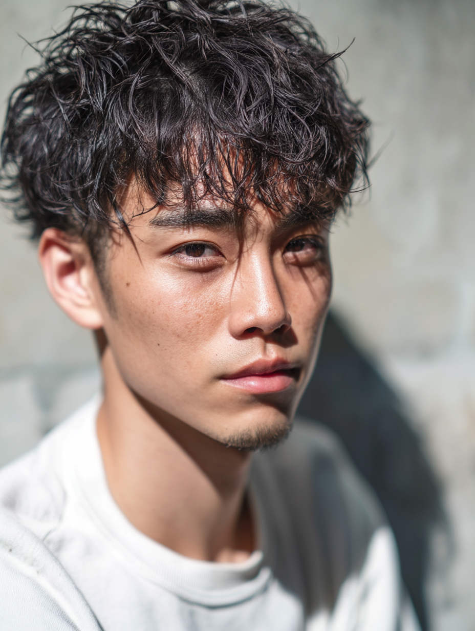 メンズパーマ 岐阜 ウェット