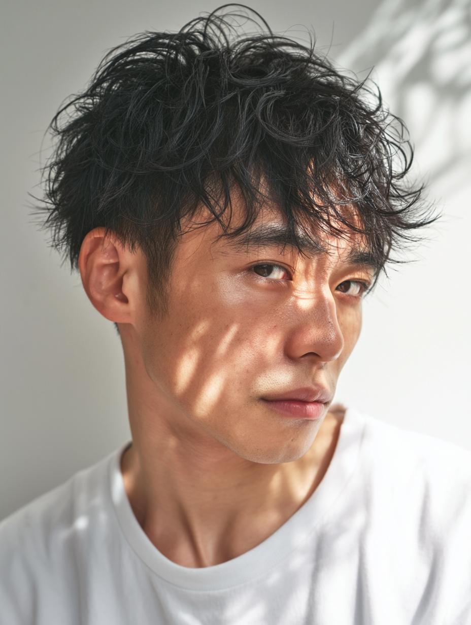 メンズパーマ 岐阜 ルーズ