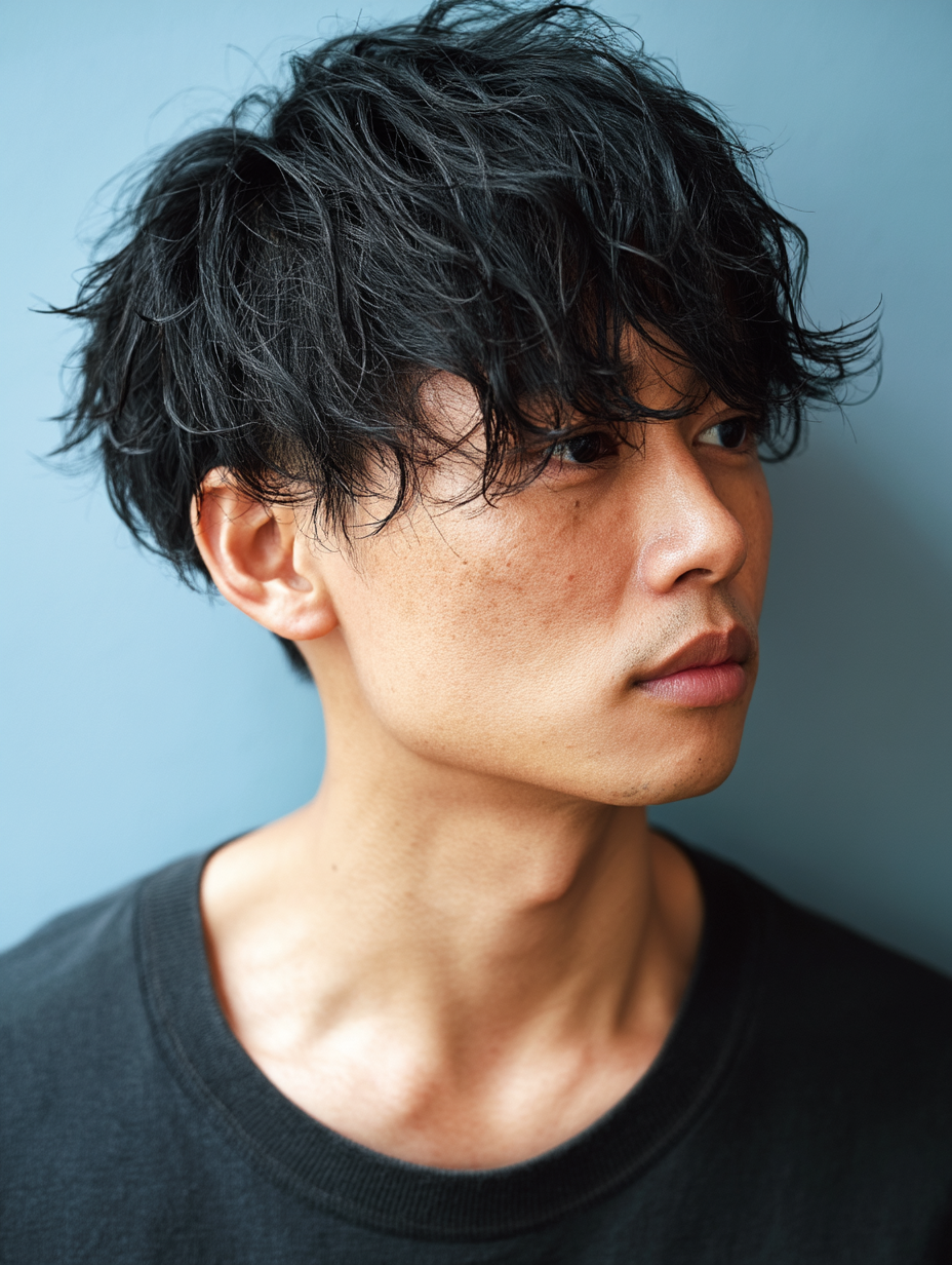 メンズパーマ 岐阜 ダークテクスチャー